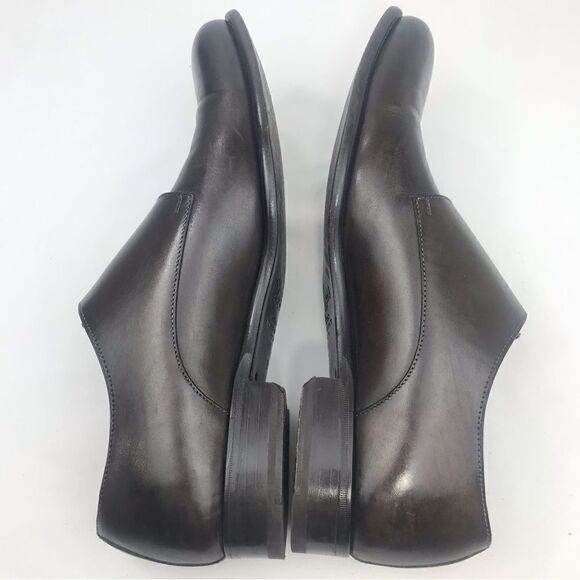 Paul Evans The Pointier Italian Leather Handcrafted Double Monk Strap Shoes - Picture 8 of 16